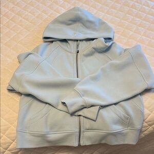 Lululemon Oversized Full Zip Blue Linen XS/s